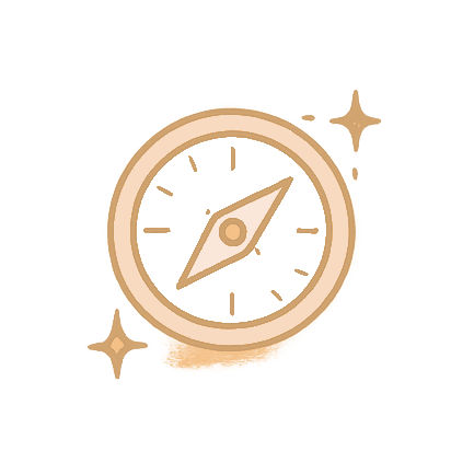 Illustration boussole